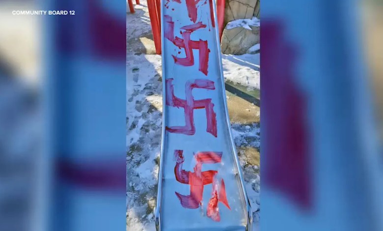 57 swastikas found in Brooklyn playground; NYPD Hate Crimes Task Force investigating 57 swastikas found in Brooklyn playground; NYPD Hate Crimes Task Force investigating