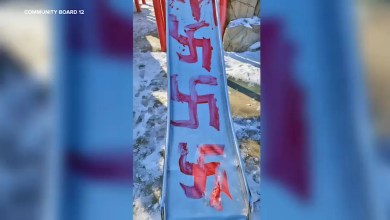 57 swastikas found in Brooklyn playground; NYPD Hate Crimes Task Force investigating 57 swastikas found in Brooklyn playground; NYPD Hate Crimes Task Force investigating