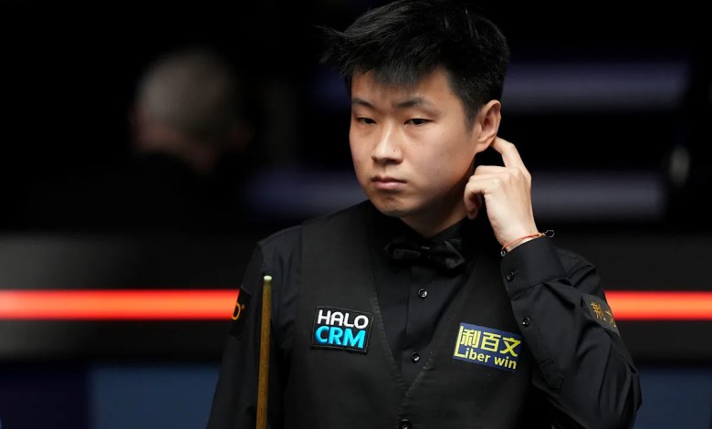 China’s Zhao Xintong loses in quarterfinals of world snooker champs to end title defense China’s Zhao Xintong loses in quarterfinals of world snooker champs to end title defense