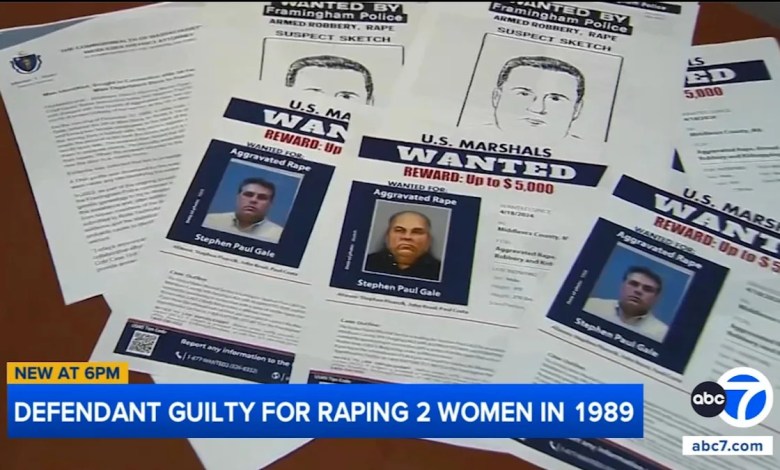 Boston man who led LA law enforcement on a chase found guilty of raping 2 women in 1989 Boston man who led LA law enforcement on a chase found guilty of raping 2 women in 1989