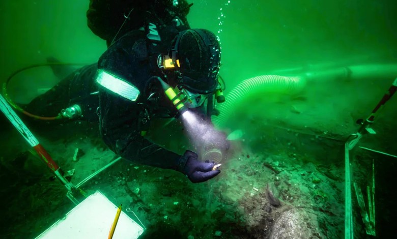 Researchers uncover Stone Age settlement submerged by rising sea levels in Denmark Researchers uncover Stone Age settlement submerged by rising sea levels in Denmark