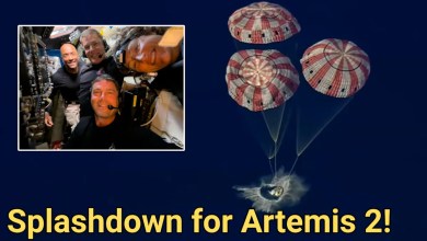 Splashdown! Artemis 2 astronauts return to Earth after historic NASA mission to the moon Splashdown! Artemis 2 astronauts return to Earth after historic NASA mission to the moon
