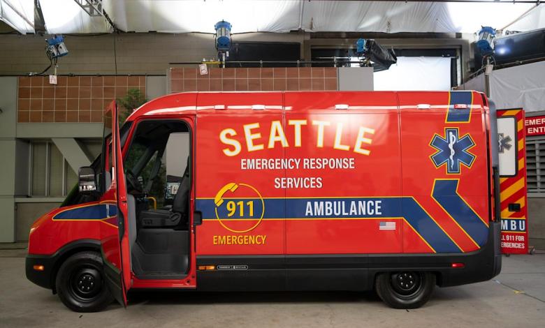 Rivian made an electric ambulance for Grey’s Anatomy Rivian made an electric ambulance for Grey’s Anatomy