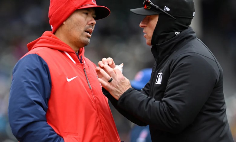 Angels denied a replay challenge when manager Kurt Suzuki waits too long to appeal Angels denied a replay challenge when manager Kurt Suzuki waits too long to appeal