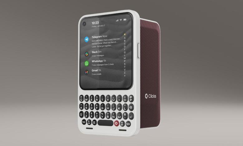Clicks is bringing its first smartphone and a new keyboard to CES 2026 Clicks is bringing its first smartphone and a new keyboard to CES 2026
