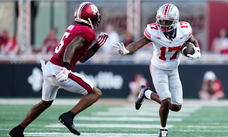 Commanders predicted to land top wide receiver with No. 7 pick Commanders predicted to land top wide receiver with No. 7 pick