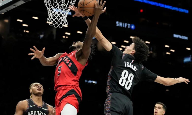 Porter and Clowney lead the Nets to a 96-81 victory over the Raptors Porter and Clowney lead the Nets to a 96-81 victory over the Raptors