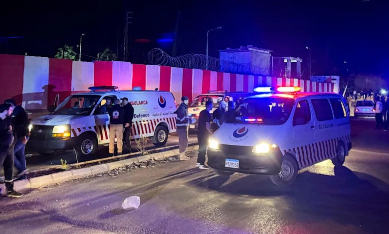 Lebanon says Israeli strike killed 13 people near Palestinian refugee camp Lebanon says Israeli strike killed 13 people near Palestinian refugee camp