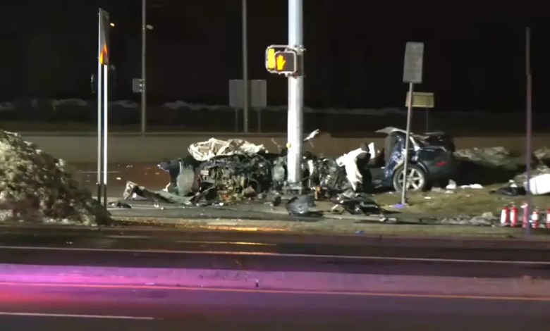1 dead, 3 injured in two-car crash in Woodbridge, New Jersey 1 dead, 3 injured in two-car crash in Woodbridge, New Jersey