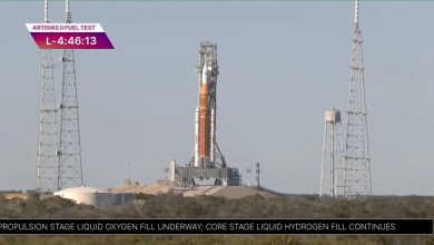 NASA fuels up giant Artemis 2 moon rocket. Yes, it’s a little leaky. So is it ready to fly? NASA fuels up giant Artemis 2 moon rocket. Yes, it’s a little leaky. So is it ready to fly?