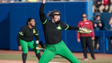 Oregon Softball Comes From Behind To Beat #14 Duke In Extra Innings Oregon Softball Comes From Behind To Beat #14 Duke In Extra Innings
