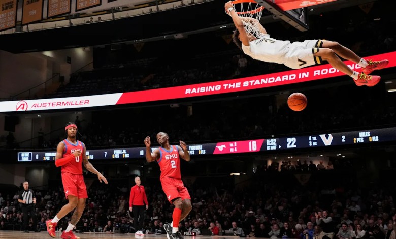 Tyler Tanner scores career-high 26 as No. 17 Vanderbilt beats SMU in ACC/SEC Challenge Tyler Tanner scores career-high 26 as No. 17 Vanderbilt beats SMU in ACC/SEC Challenge