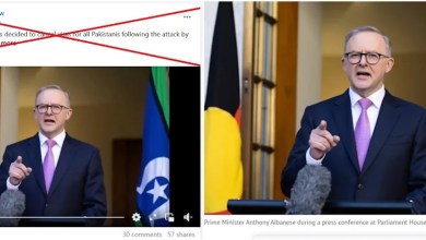 Clip of Australia leader banning visas for Pakistanis is AI-generated Clip of Australia leader banning visas for Pakistanis is AI-generated