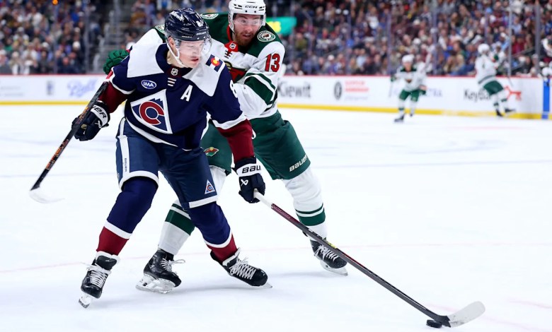 Recap: Penalty-plagued Avs fall 5-2 against Wild Recap: Penalty-plagued Avs fall 5-2 against Wild