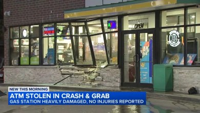 Crash-and-grab thieves steal ATM from South Side gas station Crash-and-grab thieves steal ATM from South Side gas station