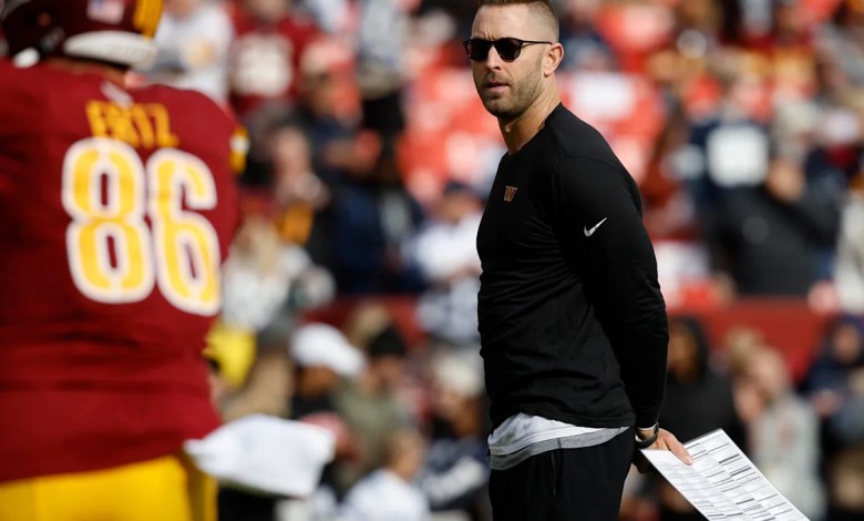 Commanders OC Kliff Kingsbury warned everyone before the season Commanders OC Kliff Kingsbury warned everyone before the season