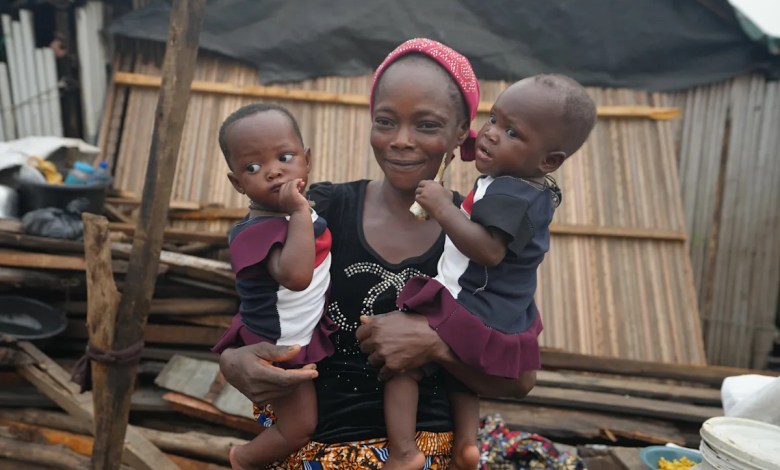 Mass evictions in Lagos displace thousands including baby twins now living in a canoe Mass evictions in Lagos displace thousands including baby twins now living in a canoe