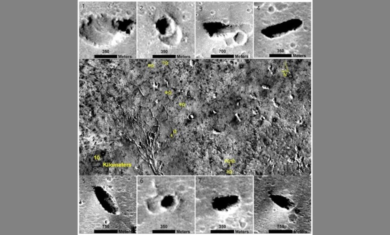 Evidence of ancient life on Mars could be hidden away in colossal water-carved caves Evidence of ancient life on Mars could be hidden away in colossal water-carved caves