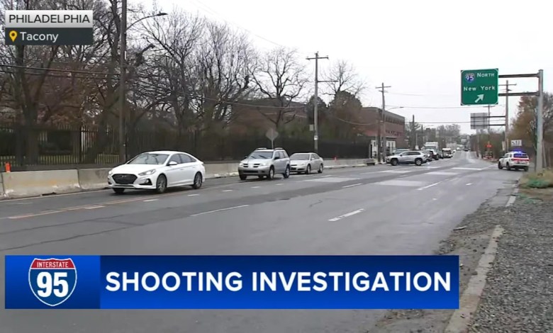 Police investigate shooting on I-95 in city’s Tacony section Police investigate shooting on I-95 in city’s Tacony section