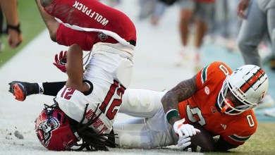 Carson Beck throws 3 TDs, No. 16 Miami rolls to 41-7 win over N.C. State Carson Beck throws 3 TDs, No. 16 Miami rolls to 41-7 win over N.C. State