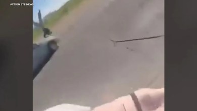 Motorcyclist goes flying after being hit by 15-year-old driver near Heritage HS, police say Motorcyclist goes flying after being hit by 15-year-old driver near Heritage HS, police say