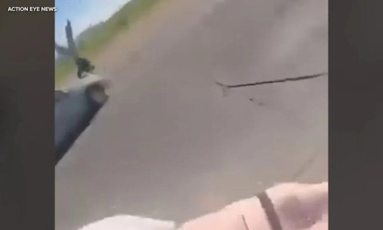 Motorcyclist goes flying after being hit by 15-year-old driver near Heritage HS, police say Motorcyclist goes flying after being hit by 15-year-old driver near Heritage HS, police say