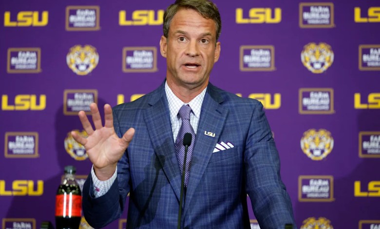Lane Kiffin says he doesn’t know ‘the numbers’ in his LSU contract in introductory press conference Lane Kiffin says he doesn’t know ‘the numbers’ in his LSU contract in introductory press conference
