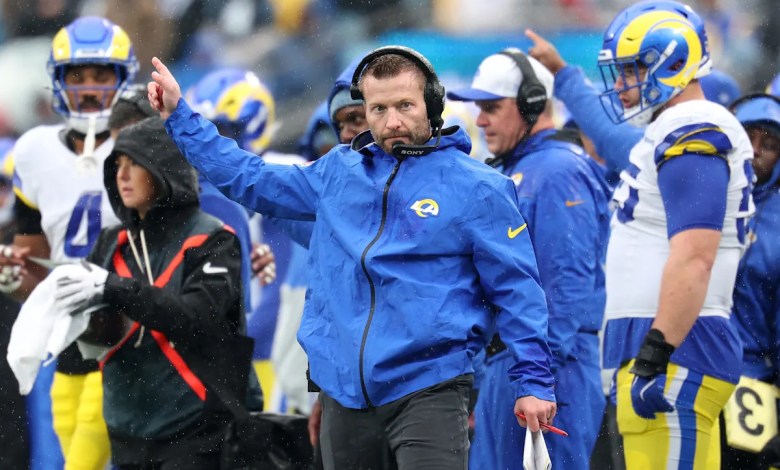 Sean McVay has never coached against the same team in the playoffs Sean McVay has never coached against the same team in the playoffs