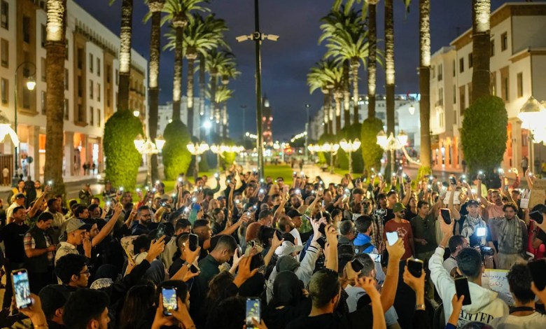Protesters rally across Morocco in final push for reforms before king’s expected address Protesters rally across Morocco in final push for reforms before king’s expected address