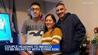 Couple once detained by ICE, Chicago-born son with terminal cancer reunite in Mexico Couple once detained by ICE, Chicago-born son with terminal cancer reunite in Mexico