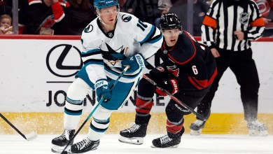 Macklin Celebrini has goal and 2 assists in the Sharks’ 4-1 won over the Hurricanes Macklin Celebrini has goal and 2 assists in the Sharks’ 4-1 won over the Hurricanes
