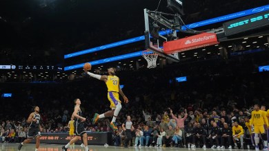 James and Doncic help Lakers rout Nets 125-109 in Austin Reaves’ return from injury James and Doncic help Lakers rout Nets 125-109 in Austin Reaves’ return from injury