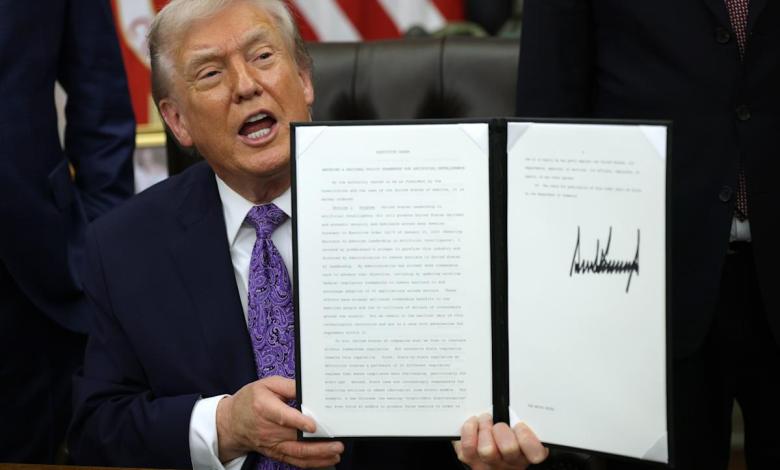 Trump orders creation of litigation task force to challenge state AI laws Trump orders creation of litigation task force to challenge state AI laws