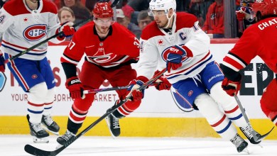 Suzuki lifts streaking Canadiens to 3-1 win over Hurricanes Suzuki lifts streaking Canadiens to 3-1 win over Hurricanes
