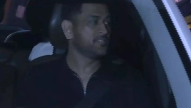 After attending semi-final in Mumbai, MS Dhoni arrives in Ahmedabad for T20 World Cup final – Watch After attending semi-final in Mumbai, MS Dhoni arrives in Ahmedabad for T20 World Cup final – Watch