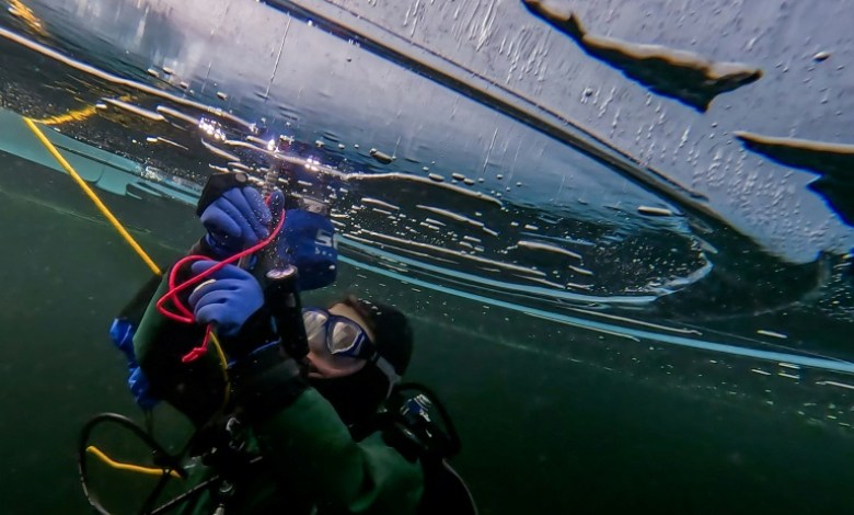 In Finland, divers learn to explore icy polar waters In Finland, divers learn to explore icy polar waters