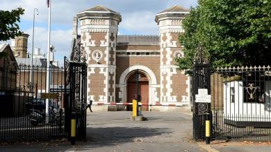 Arrests after protesters breach London prison grounds Arrests after protesters breach London prison grounds