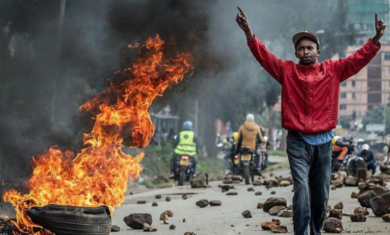 Four killed in protests during Kenyan strikes over high fuel prices Four killed in protests during Kenyan strikes over high fuel prices
