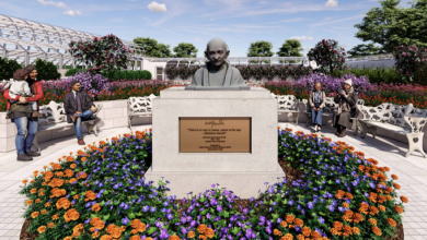 Plans submitted for bust of Mahatma Gandhi in Aberdeen park Plans submitted for bust of Mahatma Gandhi in Aberdeen park