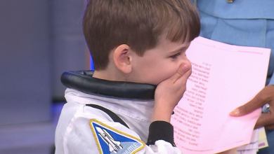 Artemis crew surprises 5-year-old aspiring astronaut with special gift Artemis crew surprises 5-year-old aspiring astronaut with special gift
