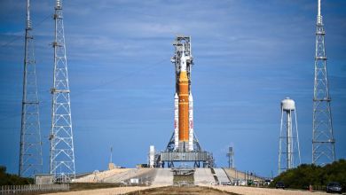 NASA begins loading rocket with propellant in crucial test ahead of historic moon mission launch NASA begins loading rocket with propellant in crucial test ahead of historic moon mission launch