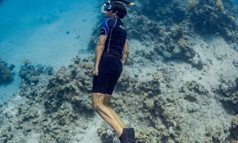 A crocodile crushed his only functional arm. He returned to the to water to fight plastic pollution A crocodile crushed his only functional arm. He returned to the to water to fight plastic pollution