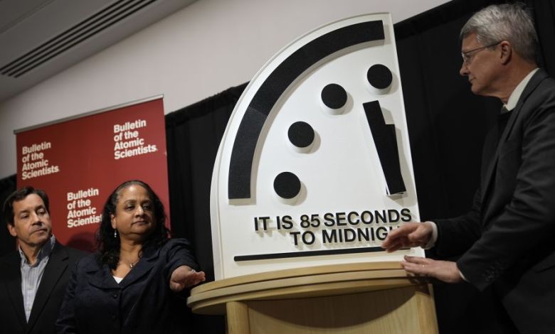 Doomsday Clock 2026: Scientists set new time Doomsday Clock 2026: Scientists set new time