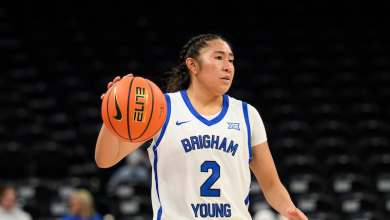 Sydney Benally’s record-setting night carries BYU to blowout win over Alabama A&M in WBIT first round Sydney Benally’s record-setting night carries BYU to blowout win over Alabama A&M in WBIT first round