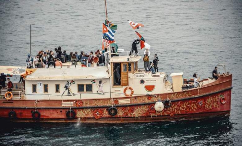 Gaza aid flotilla sets sail from Sicily Gaza aid flotilla sets sail from Sicily