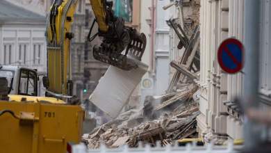 Body recovered after building collapse in eastern Germany Body recovered after building collapse in eastern Germany