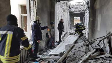 One dead as Russia launches one of longest air assaults on Ukraine One dead as Russia launches one of longest air assaults on Ukraine