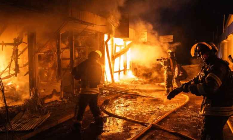 New Russian airstrikes cause emergency shutdowns across Ukraine New Russian airstrikes cause emergency shutdowns across Ukraine