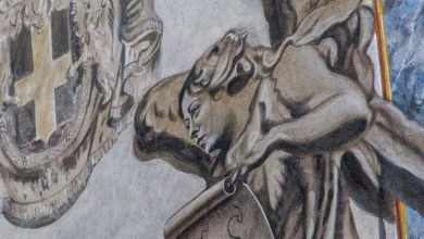 ‘Meloni angel’ in Roman church could be restored back to original ‘Meloni angel’ in Roman church could be restored back to original