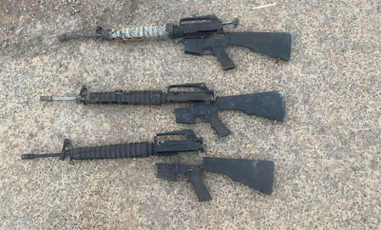 IDF intercepts drone carrying three M-16 rifles in anti-smuggling operation IDF intercepts drone carrying three M-16 rifles in anti-smuggling operation